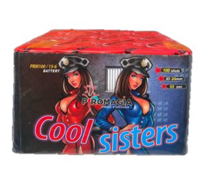 Batteria 100 Lanci Multicolor Cool Sisters