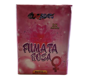 Batteria 25 Lanci Fumata Baby Shower Girl or Boy - Rosa
