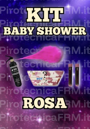 KIT Baby Shower - Rosa