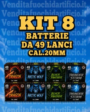Kit 8 Batterie 49 Lanci